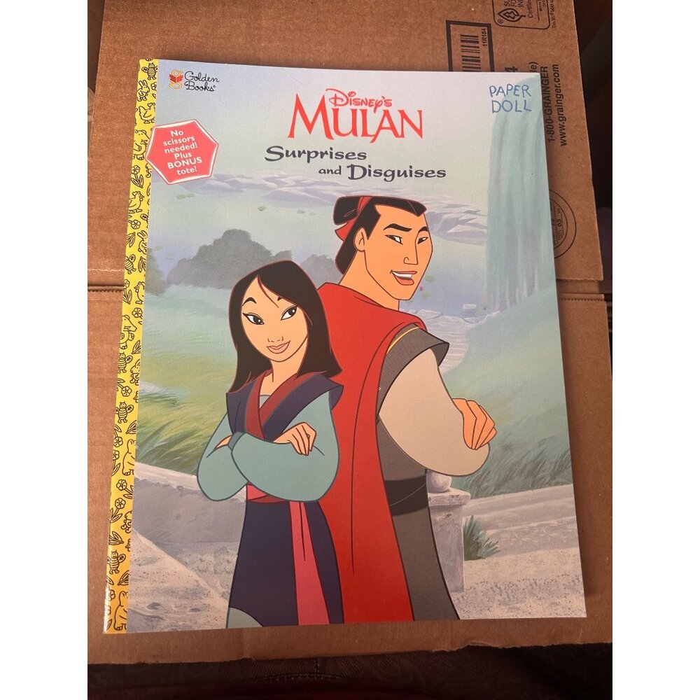 Disneys‎ Mulan Surprises & Disguises Paper Doll Book